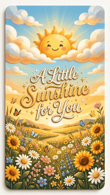 A Little Sunshine for You ☀️